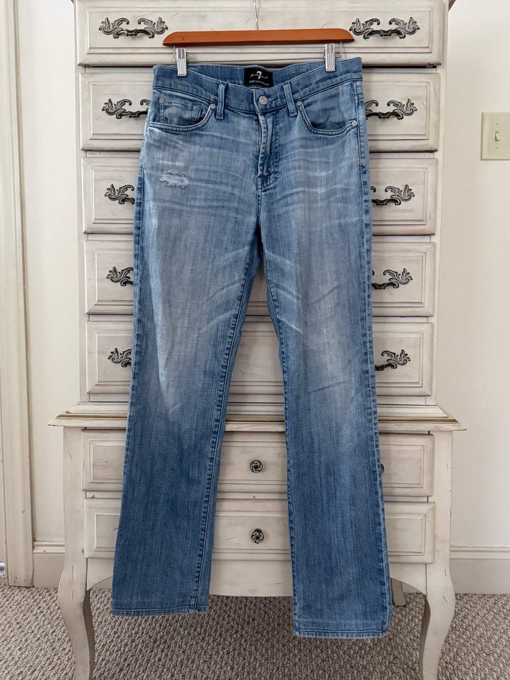 7 For All Mankind Straight Leg Jeans